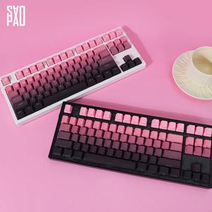 OEM 다크체리 키캡 PBT 이중사출 측각 (104키)