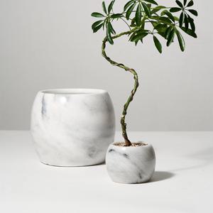 천연대리석화분 클래식마블 화이트