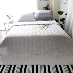 안티더스트 알러지케어 줄누빔 패밀리침대패드(라지킹) , 스프레드 겸용 얇은 간절기이불,4종