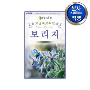 보리지 허브 씨앗 100g . 정원 텃밭 화단 예쁜 식물 파종 키우기 꽃씨 종자