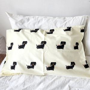 귀여운 멍멍이 베개커버