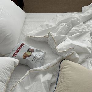 [국내제조] 니트디어 고밀도 순면 모달 차렵 간절기 여름 침구세트 SS/Q/K 2색상