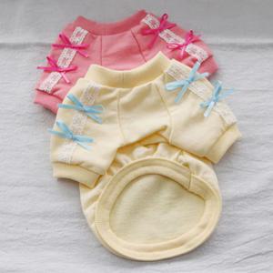 강아지 옷 레이스 리본 티셔츠 소중대형견 외출복