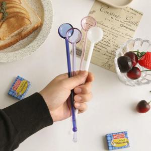 물방울 머들러 1p 칵테일 카페 라떼 롱스푼 쉐이크 아이스커피 맥주