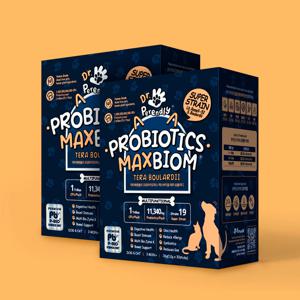 맥스바이옴 프리미엄 강아지 고양이 유산균 X 2팩