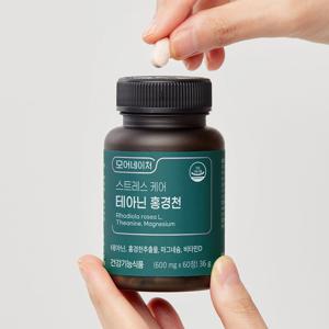 모어네이처 스트레스 케어 테아닌 홍경천 (600mg x 60정)