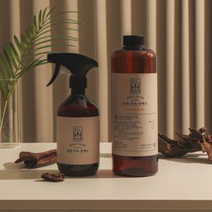 1L+500ML 솔향가득 잎 편백수 피톤치드 새집증후군 베이크아웃