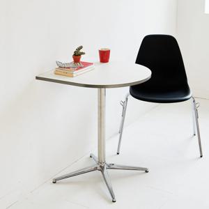 모모 힐 반타원형 테이블 식탁 600