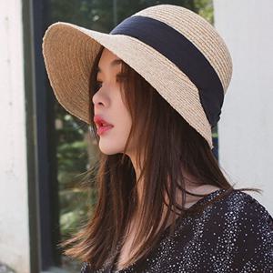 미디 비치모자 휴양지 바캉스 여성여름 밀짚모자