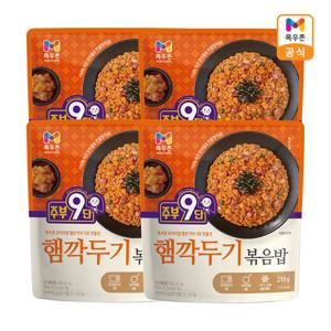 주부9단 햄깍두기볶음밥 210g*4개