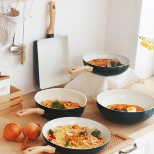 [리퍼]1+1골라담기 천연모래 추출 에코세라믹 IH 인덕션 프라이팬/사각팬/멀티팬/궁중팬