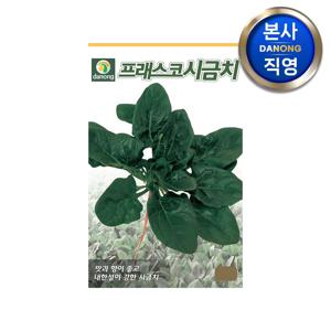 프래스코 시금치 씨앗 400g . 야채 채소 텃밭 파종 재배 주말 농장 씨 종자
