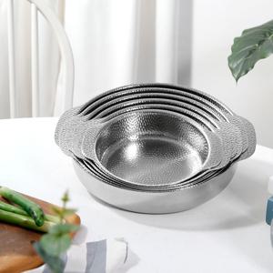 톤톤 스텐 인덕션 멀티 플레이팅 냄비 원통형 6호