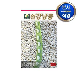 흰강낭콩 씨앗 (넝쿨성) 씨앗 30g . 야채 채소 텃밭 재배 파종 씨 종자