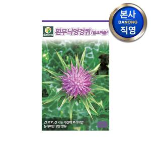 흰무늬 엉겅퀴 씨앗 (밀크씨슬) 2g . 원예 채소 주말 농장 텃밭 재배 씨 종자