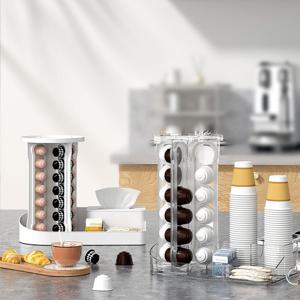 [해외] 모던 회전식 Dolce Gusto 캡슐커피 보관함 홀더 거치대 2colors
