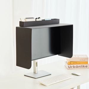 종이 모니터 햇빛 가리개 모니터 가림막 후드 보호 27인치