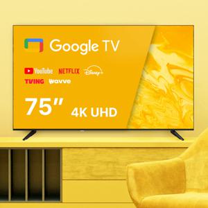 삼탠바이미 구글 스마트 190cm 4K UHD TV 유튜브 넷플릭스 OTT 티비