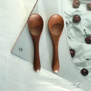 우드 디저트 스푼 요거트 스푼 미니스푼 아기스푼 이유식스푼 작은스푼 11.5cm