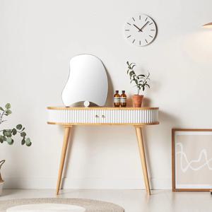 드넬라 원목 슬라이딩 템바보드 콘솔 화장대