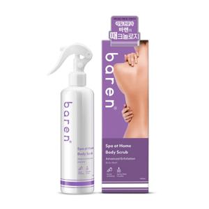 스파앳홈 온천수 때필링 바디스크럽 각질제거제 히노끼탕향 300ml