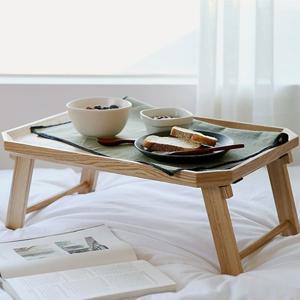 우드 나무 소반 다과상 찻상 술상 밥상 접이식 테이블 배드트레이