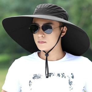 챙넓은 모자 블랙 .등산 여름 햇빛 가리개 자외선 차단 단체 낚시 농사 농촌 농모