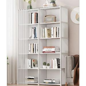 모듈 수납장 심플 커튼 수납장 틈새 다용도 선반 2열6단