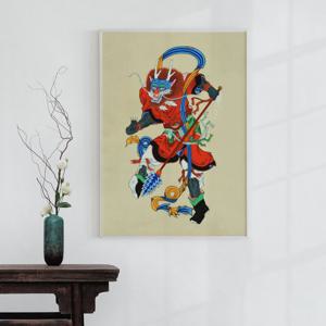 용 그림 새해 선물 돈 들어오는 그림 동양화 민화 청룡 십이지신 용액자 외국인선물 재물운