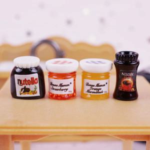 미니어처 잼 세트 홈데코 인테리어 장식 소품
