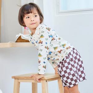 사파리 보드숏 상하래쉬가드 남아 유아 아동 물놀이용품