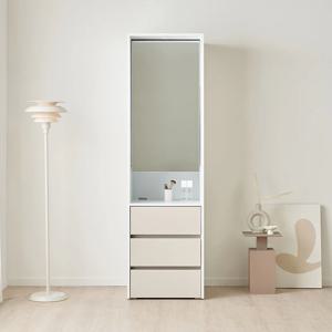 엘르만 LED 3서랍 화장대 600