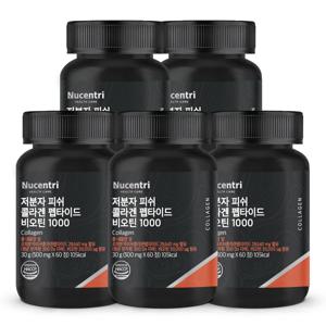 저분자 피쉬 콜라겐 펩타이드 비오틴 1000 5개