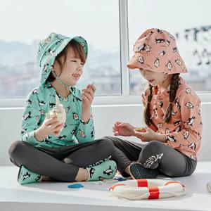 펭귄 상하복 래쉬가드 수영복 키즈수영복 어린이수영복 상하세트
