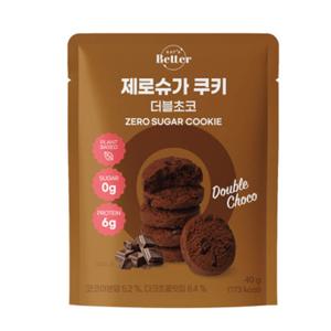 잇츠베러 제로슈가 쿠키 더블초코 40g