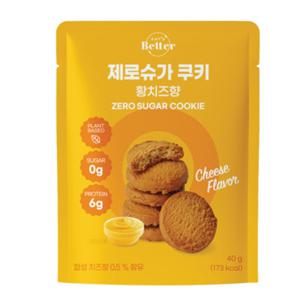잇츠베러 제로슈가 쿠키 황치즈향 40g