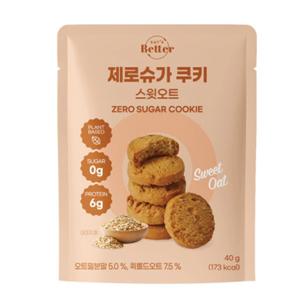 잇츠베러 제로슈가 스윗오트 쿠키 40g
