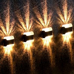 태양광 벽부등 XY 전구 조명 야외 램프 전등 4P