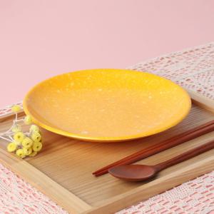 레트로 병아리 그릇-요리접시 6호-떡볶이 접시 분식집 멜라민 포장마차