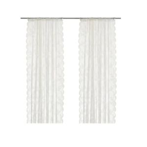 ALVINE SPETS 알비네스펫스 망사커튼 한쌍 145x250cm 레이스커튼 창문커튼
