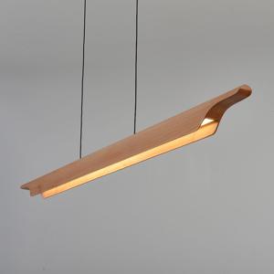 LED 일자 원목 식탁등 식탁조명 우드 펜던트 조명
