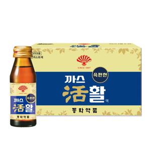 부채표 까스활 소화제 생약성분 75ml 10개입