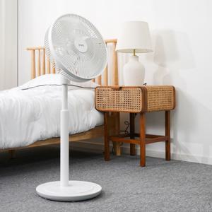 BLDC 무선 선풍기 3D회전 무드등 리모컨 스탠드 선풍기 D190