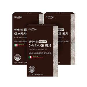 이탈리아 아누카사과 리치 2g*30포 3박스
