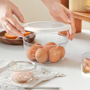 하리오 재팬 내열유리 찬통 3P세트 (전자레인지 가능) 냉장고 반찬 보관 용기 그릇