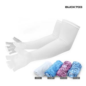 BUCK703땡가격 자외선차단 반장갑 쿨토시 1+1 2SET