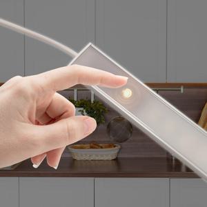 슬림터치-온 LED 조명 밝기조절 주방 싱크대 독서실 학생 책상조명 벙커침대 간접등 디밍