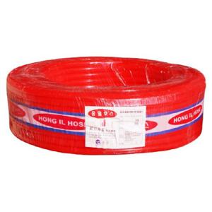 적색 말랑 고무 호스 19mmX30m . 가정용 정원용 마당 세차 수도 호수 호스
