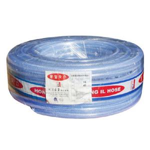 수도용 물호스(투명편사) 19mmX45m.가정용 정원용 수도 세차 호수 고무 호스