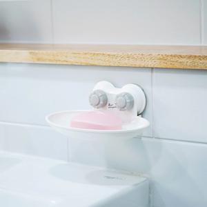 다이얼흡착 한칸비누대 비누곽 홀더